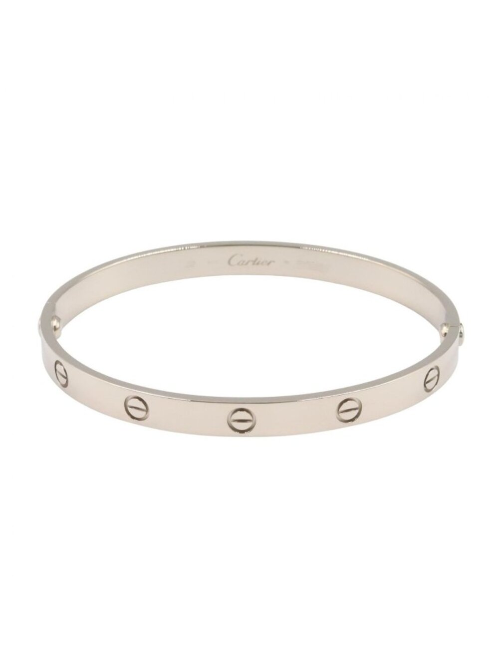 Cartier Bracelet Love 18.5 18k White Gold